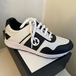 Gucci Black and White Sneakers